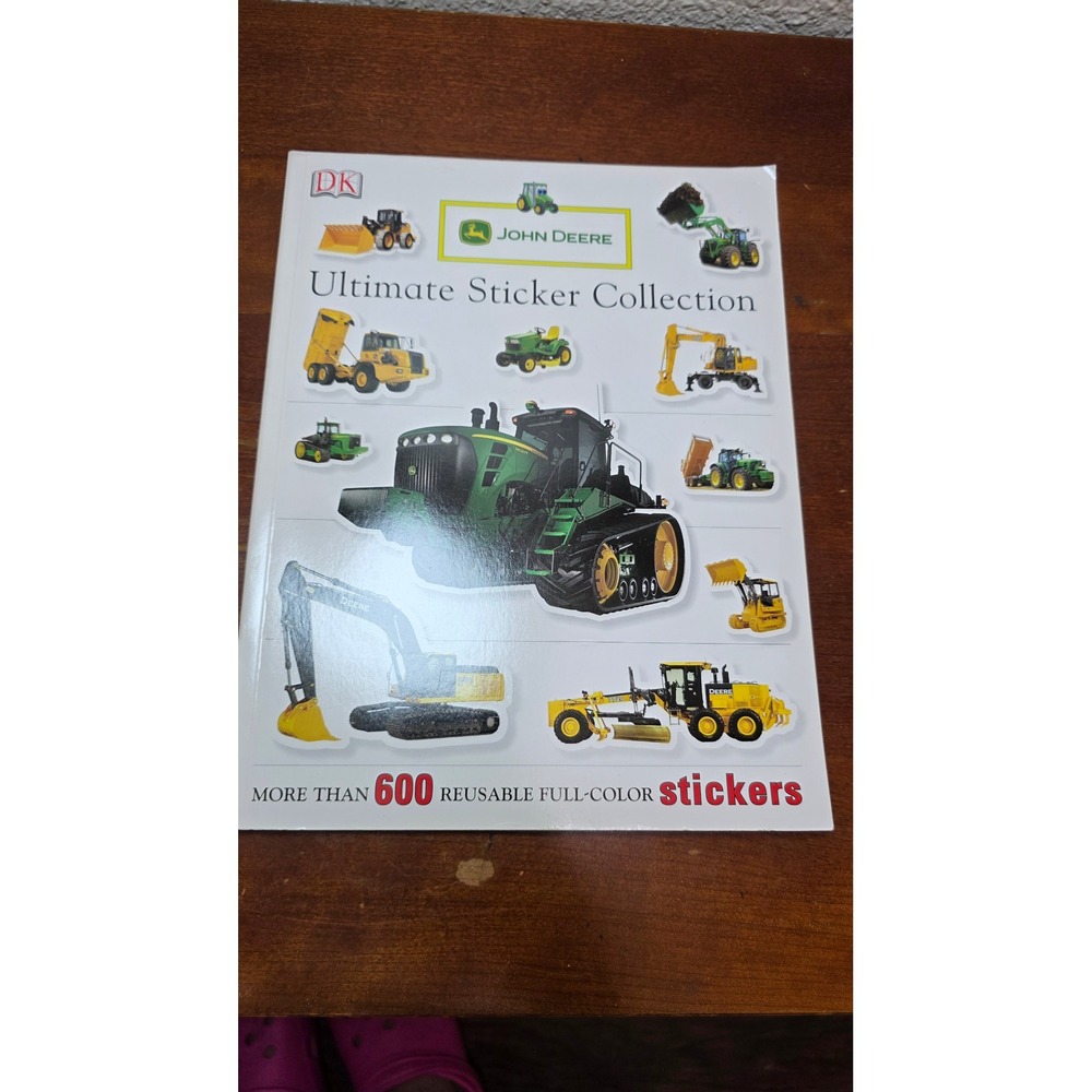 John Deere Ultimate Sticker Collection DK Book Kids Over 600 Reusable Stickers‎